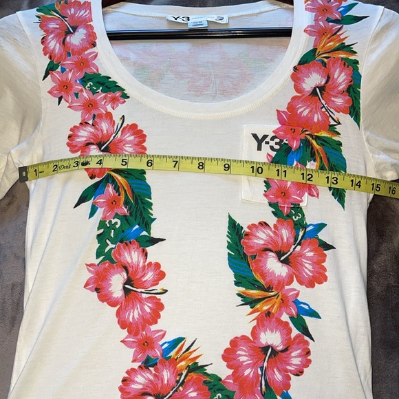 🔥🔥Y3 x Adidas Hawaiian Lei t-shirt - sz XS - Picture 8 of 9